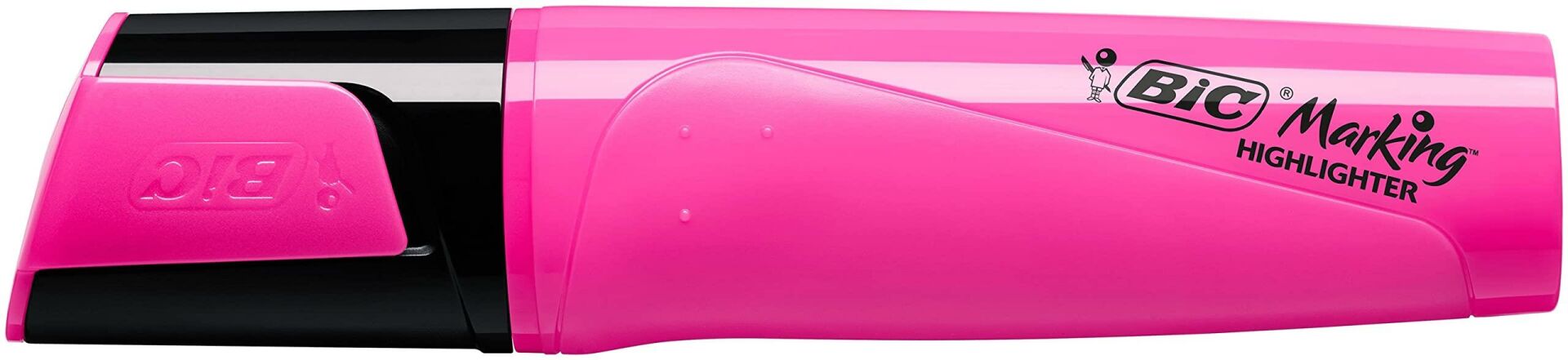 BİC MARKING FLAT HIGHLIGHTER 10'LU KUTU PEMBE  943648