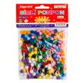 BİGPOİNT BP736-51 PONPON SİMLİ 1 CM 10 RENK / 200'LÜ POŞET