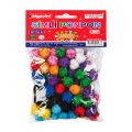 BİGPOİNT BP736-52 PONPON SİMLİ 2 CM 10 RENK / 100'LÜ POŞET