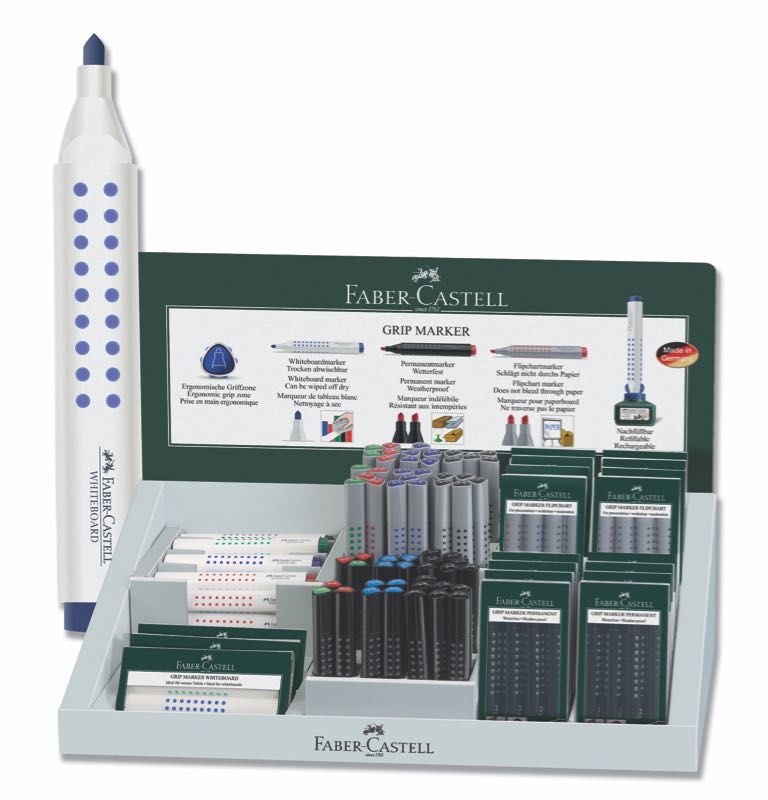 FABER 15035 GRİP MARKÖR AİLESİ 150'Lİ STND