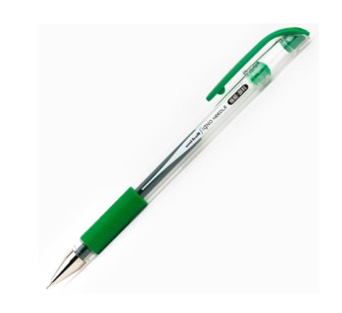 UNİ UM-151ND SİGNO İĞNE UÇ JEL KALEM 0.38 MM YEŞİL 10'LU KT.
