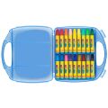 BİGPOİNT BP741-18M PASTEL BOYA 18 RENK - MAVİ ÇANTALI