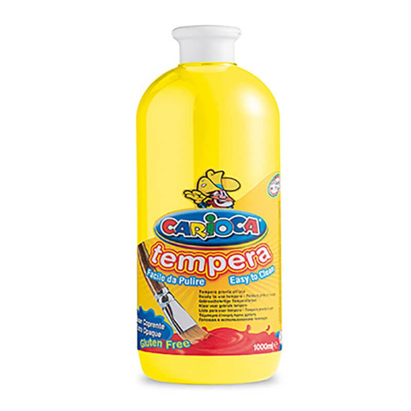 CARİOCA KO030/03 TEMPERA SULUBOYA SÜPER YIKANABİLİR 1000 ml SARI