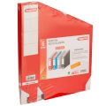 BİGPOİNT BP120-25 KARTON KUTU KLASÖR KIRMIZI 6'LI PK.