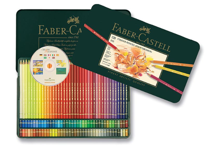 FABER 110011 POLYCHROMOS KURUBOYA KALEMİ 120'Lİ