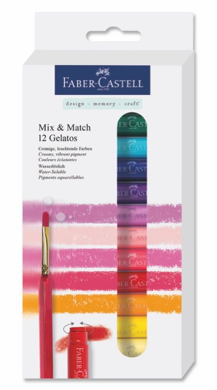 FABER 121812 GELATO MUM BOYA 12 KRŞK RENKLER