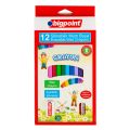 BİGPOİNT BP747-05 MUM BOYA(SİLİNEBİLİR) 12 RENK