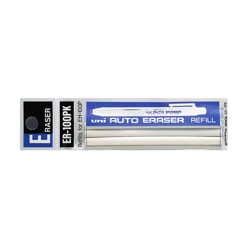 UNİ ER-100PK SİLGİ YEDEĞİ 3 LÜ BLİSTER 12'Lİ KT.