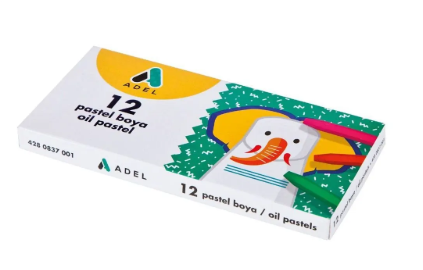 ADEL 837002 PASTEL BOYA 12 RENK