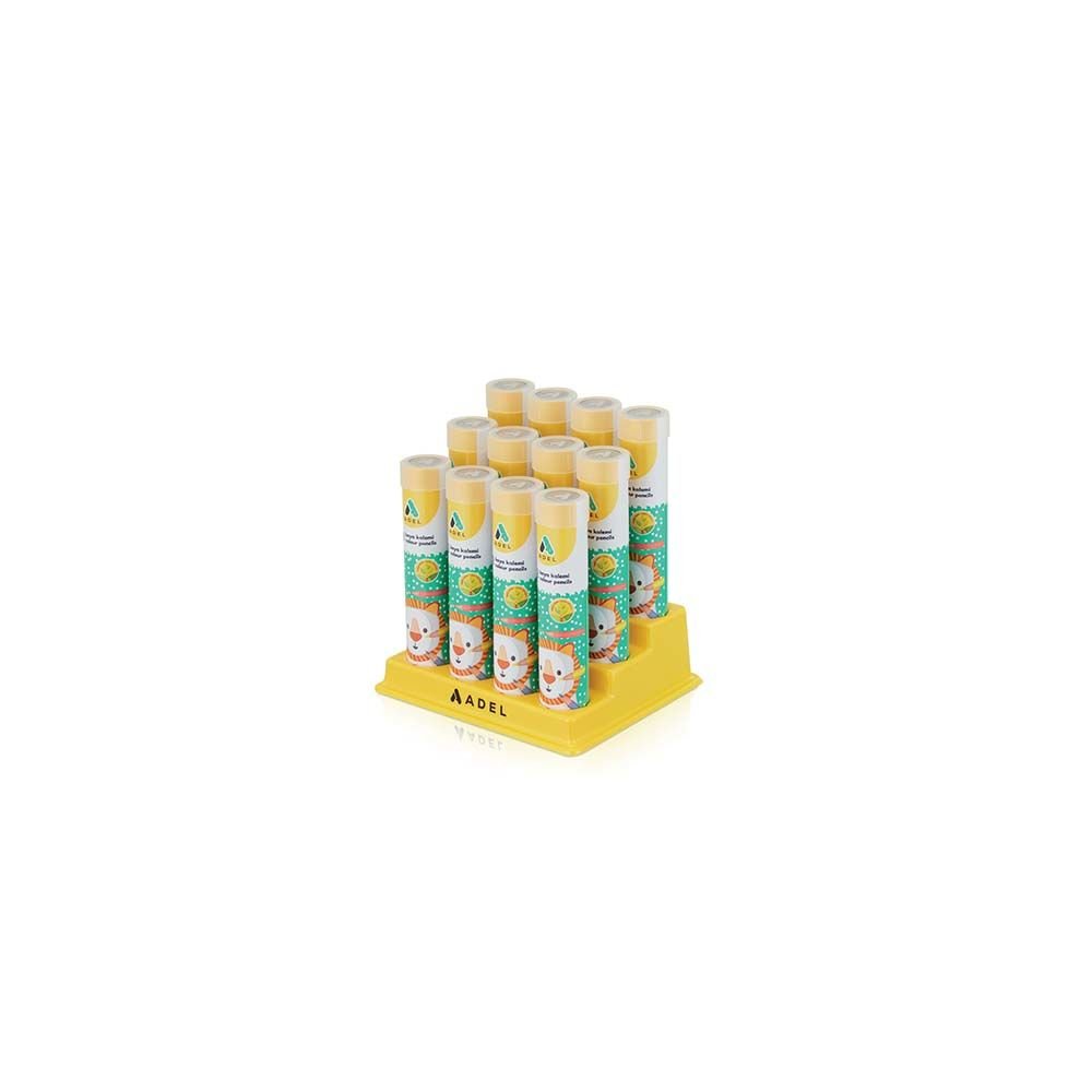 ADEL 315013 KURUBOYA KALEMİ 12 RENK TÜP