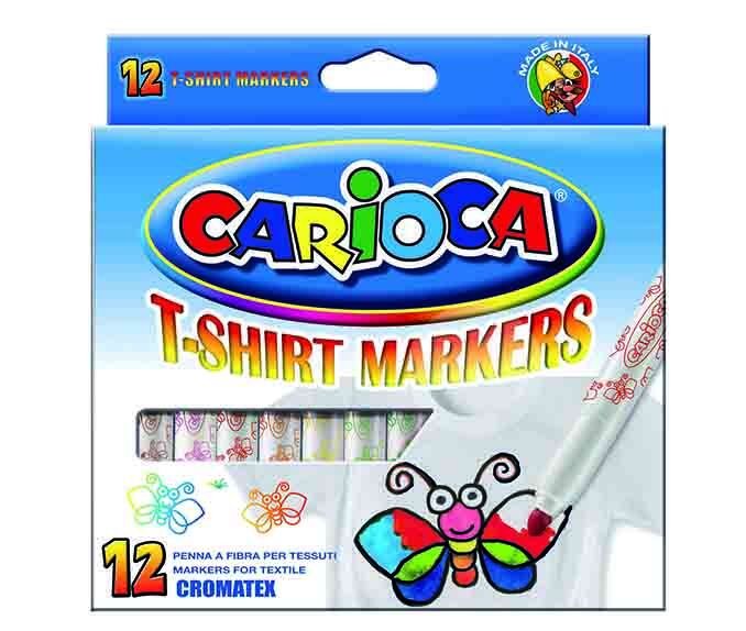 CARİOCA 40957 CROMATEX KUMAŞ BOYAMA 12 Lİ BLİSTER