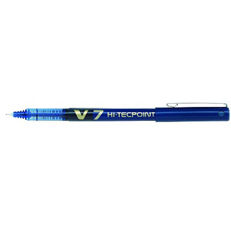 PİLOT V7 İĞNE UÇ ROLLER KALEM 07 MM MAVİ 12'Lİ KT.