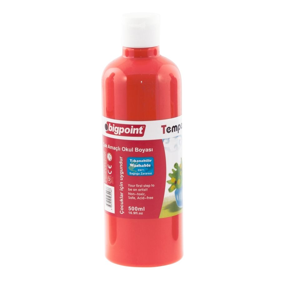 BİGPOİNT BP752-52 TEMPERA PAİNT 500 ML TURUNCU