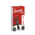 SHARPİE GEL JEL MÜREKKEPLİ KALEM, 0.7 SİYAH 2136595 12'Lİ KT.