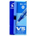 PİLOT V5 İĞNE UÇ ROLLER KALEM 05 MM MAVİ 12'Lİ KT.