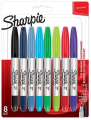 SHARPİE 2065409 TWİN TİP PERMANENT MARKÖR KRŞK 8'Lİ