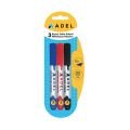ADEL 417401 BEYAZ TAHTA KALEMİ 3'LÜ BLS