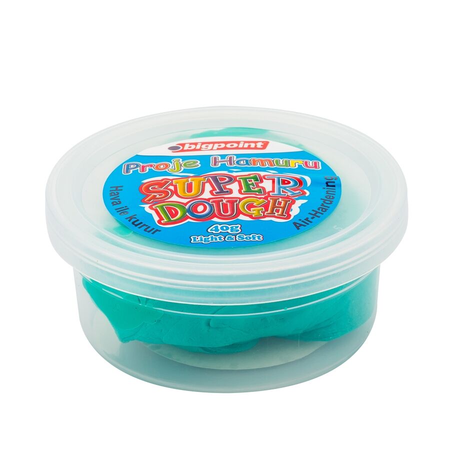 BİGPOİNT BP764-55 PROJE HAMURU 40 GRAM YEŞİL 12'Lİ KT.