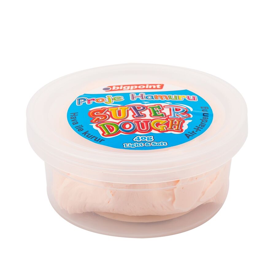 BİGPOİNT BP764-62 PROJE HAMURU 40 GRAM TEN RENGİ 12'Lİ KT.