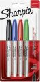 SHARPİE 1985858 FİNE PERMANENT MARKÖR STANDART 4LÜ