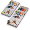 DOMS DO3445 KURU BOYA KALEMİ 12 RENK TAM BOY 12'Lİ PK