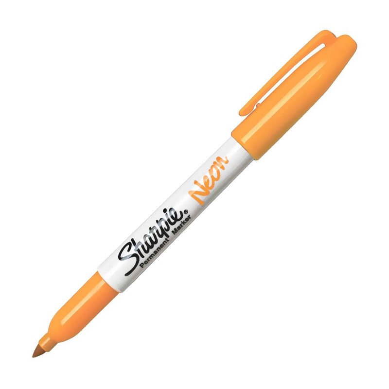 SHARPİE 1881077  PERMANENT MARKÖR  NEON TURUNCU 12'Lİ KT.