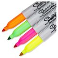SHARPİE 1881076 FİNE PERMANENT MARKÖR NEON SARI 12'Lİ KT.