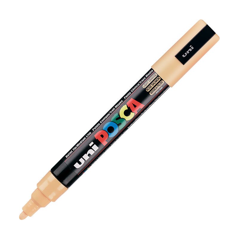 UNİ PC-5M POSCA POSTER MARKÖRÜ A.TURUNCU 6'LI KT.