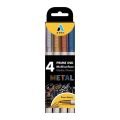 ADEL 000104 PRİME INK MULTİSURFACE 4'LÜ METALİK