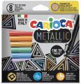 CARİOCA 43162 K.METALİK KEÇELİ KALEMİ 8'Lİ