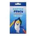 ADEL 000013 K.PENGU ÜÇ JUMBO K.BOYA KALEMİ 12'Lİ