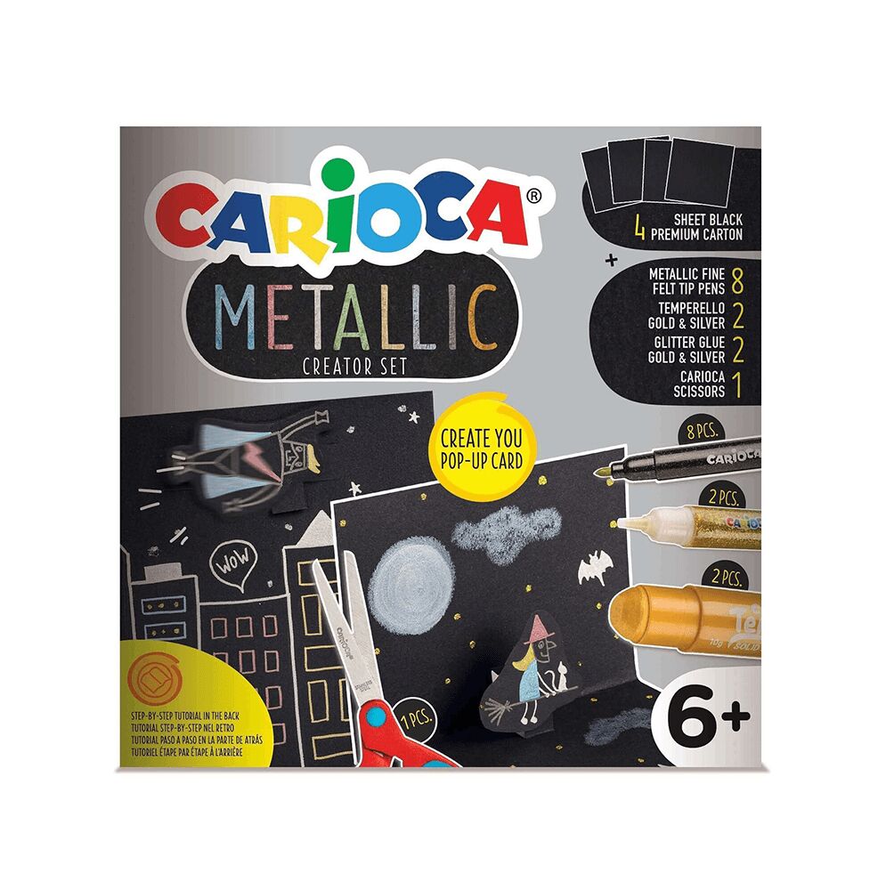 CARİOCA 43165 METALİK BOYA SETİ