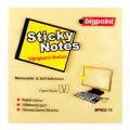 BİGPOİNT YAPIŞKANLI NOT KAĞIDI 75X75MM SARI