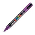 UNİ PC-5M POSCA POSTER MARKÖRÜ METALİK MOR 6'LI KT.
