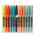 KRAF 340/345 FOSFORLU KALEM TİPİ -12 12 Lİ ( 6 PASTEL+6 PARLAK RENK )