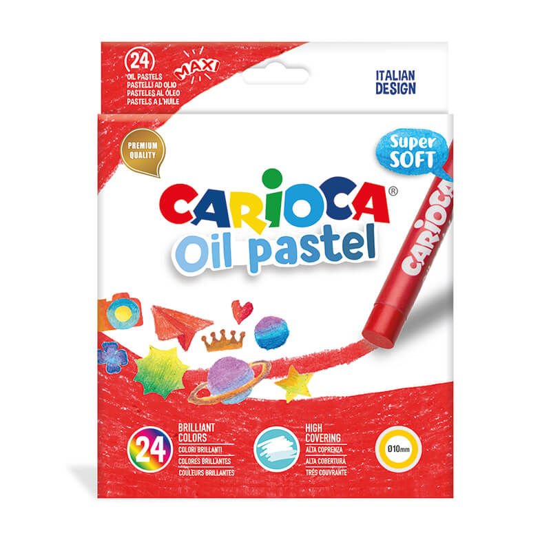 CARİOCA YAĞLI PASTEL BOYA KALEMİ 24'LÜ 43278