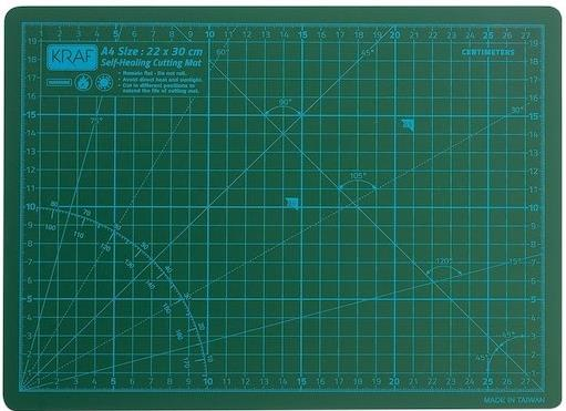 KRAF 3004G KESİM TABLASI CUTTING MAT A4 30x22