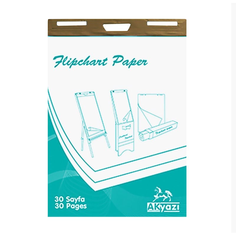 AKYAZI 0024 FLİPCHART KAĞIDI 25'Lİ