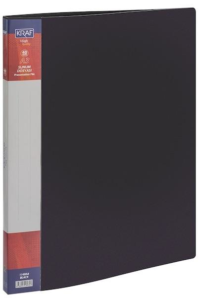 KRAF 149365 SUNUM DOSYASI A3 1140A3 40LI SİYAH