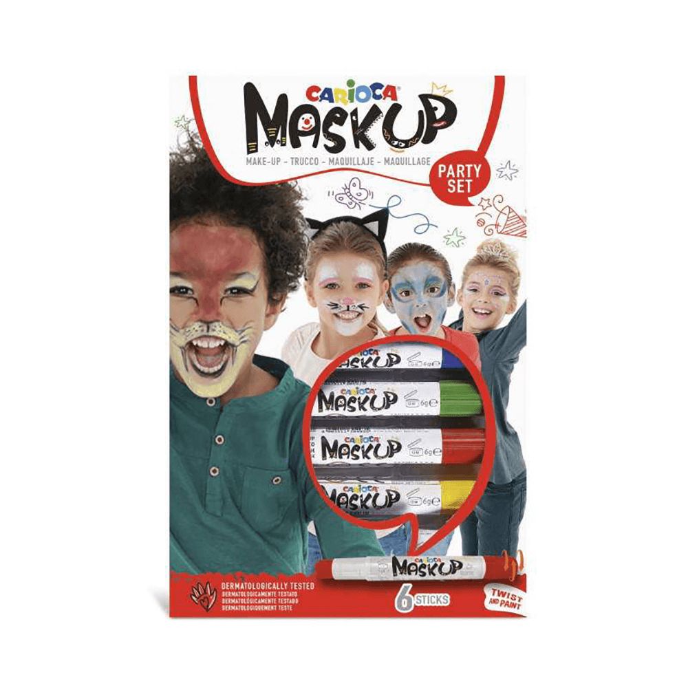 CARİOCA 43052 YÜZ BOYASI 6 GR. 6 RENK