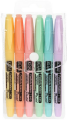 KRAF 345  FOSFORLU KALEM PASTEL KALEM TİPİ 6 LI
