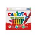CARİOCA 42390 PASTEL BOYA KALEMİ 24 LÜ KALIN