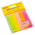 BİGPOİNT BP818-25 YAPIŞKANLI NOT KAĞIDI 5 NEON RENK 15X75MM 24'LÜ PAKET