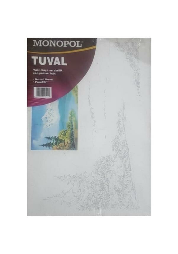 MONOPOL 1711 TUVAL 25x35cm DESENLİ