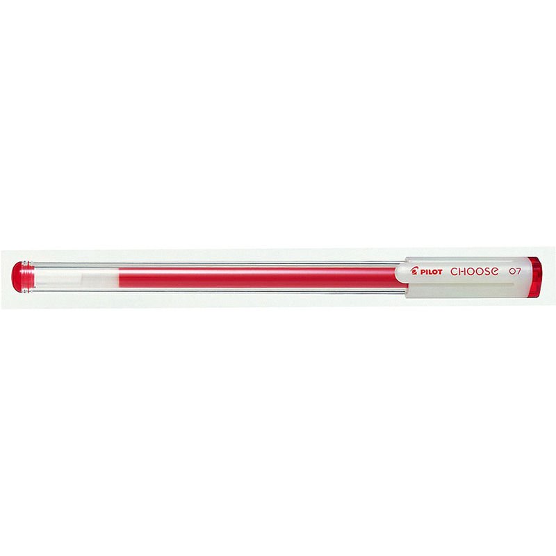 PİLOT BL-CH-7-R-BG CHOOSE ROLLER 07 MM KIRMIZI 10'LU KT.