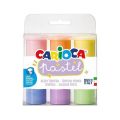 CARİOCA 43185 TEMPERA SULU BOYA SÜPER YIKANABİLİR 6X25 ML PASTEL RENK 6'LI