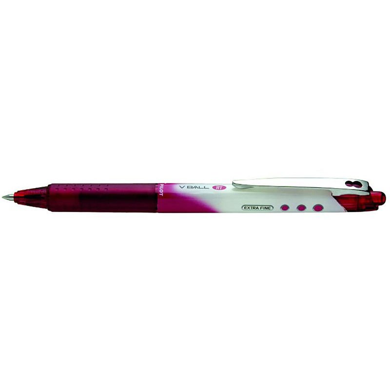 PİLOT BLN-VBG5-R V-BALL GRİP ROLLER 05 MM KIRMIZI 12'Lİ KT.