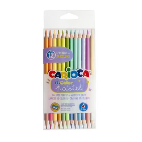CARİOCA 43309 PASTEL RENK KURU BOYA KALEM ÇİFT