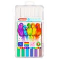 BİGPOİNT BP905 FIRÇA UÇLU KEÇELİ KALEM 12'Lİ SET (PLASTİK KUTULU)