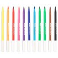 BİGPOİNT BP905 FIRÇA UÇLU KEÇELİ KALEM 12'Lİ SET (PLASTİK KUTULU)
